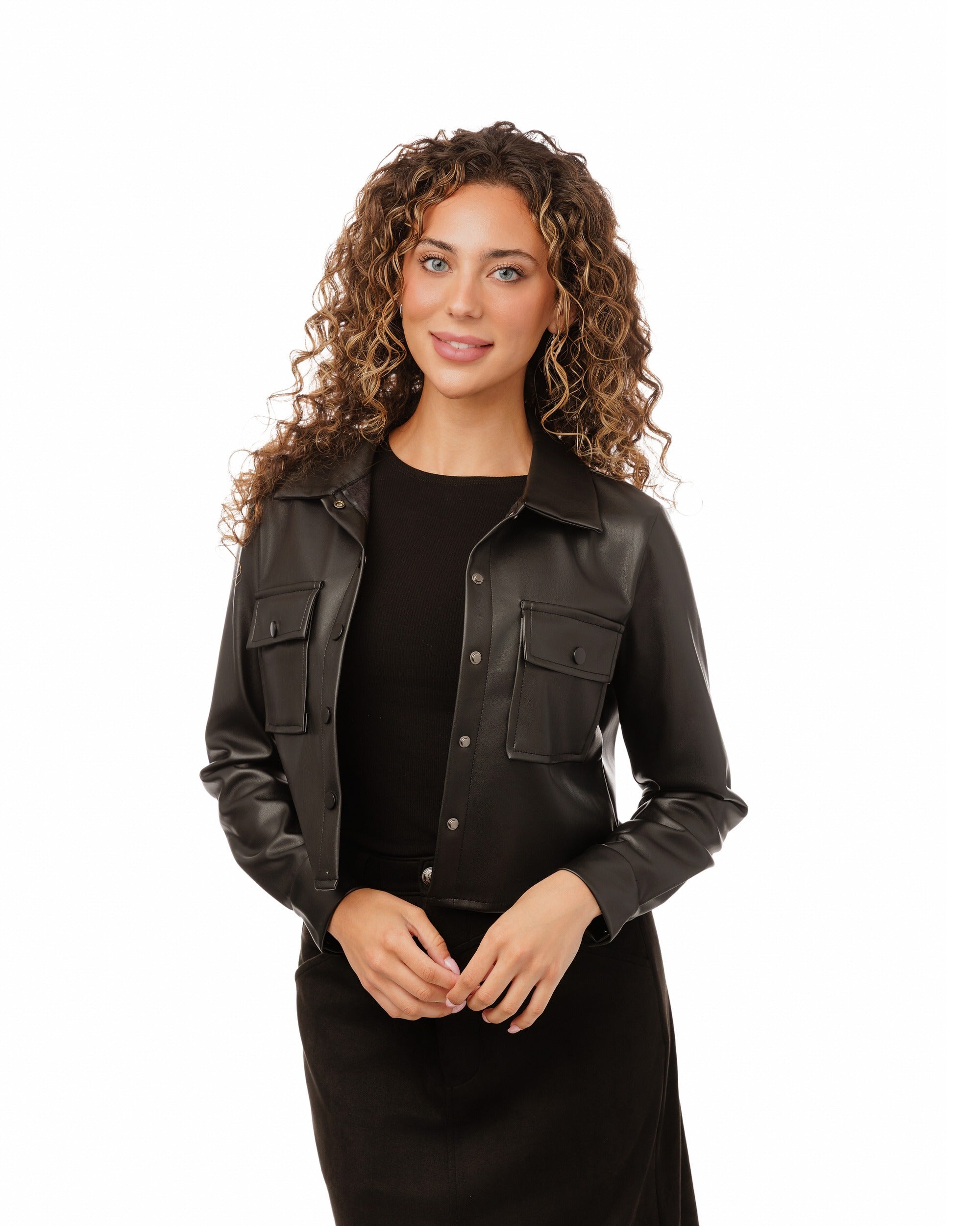 Leather Jacket - Black