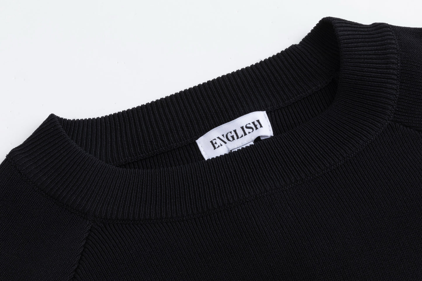 Black And Silver Floral Jumper With Black Knit Overlay