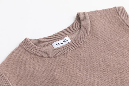 Floral Knit Vest - Beige