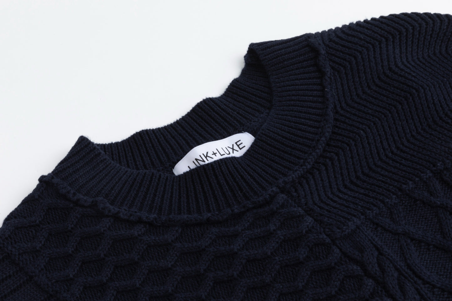 Knitted Vest - Navy