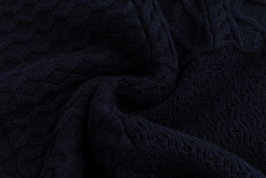 Knitted Vest - Navy