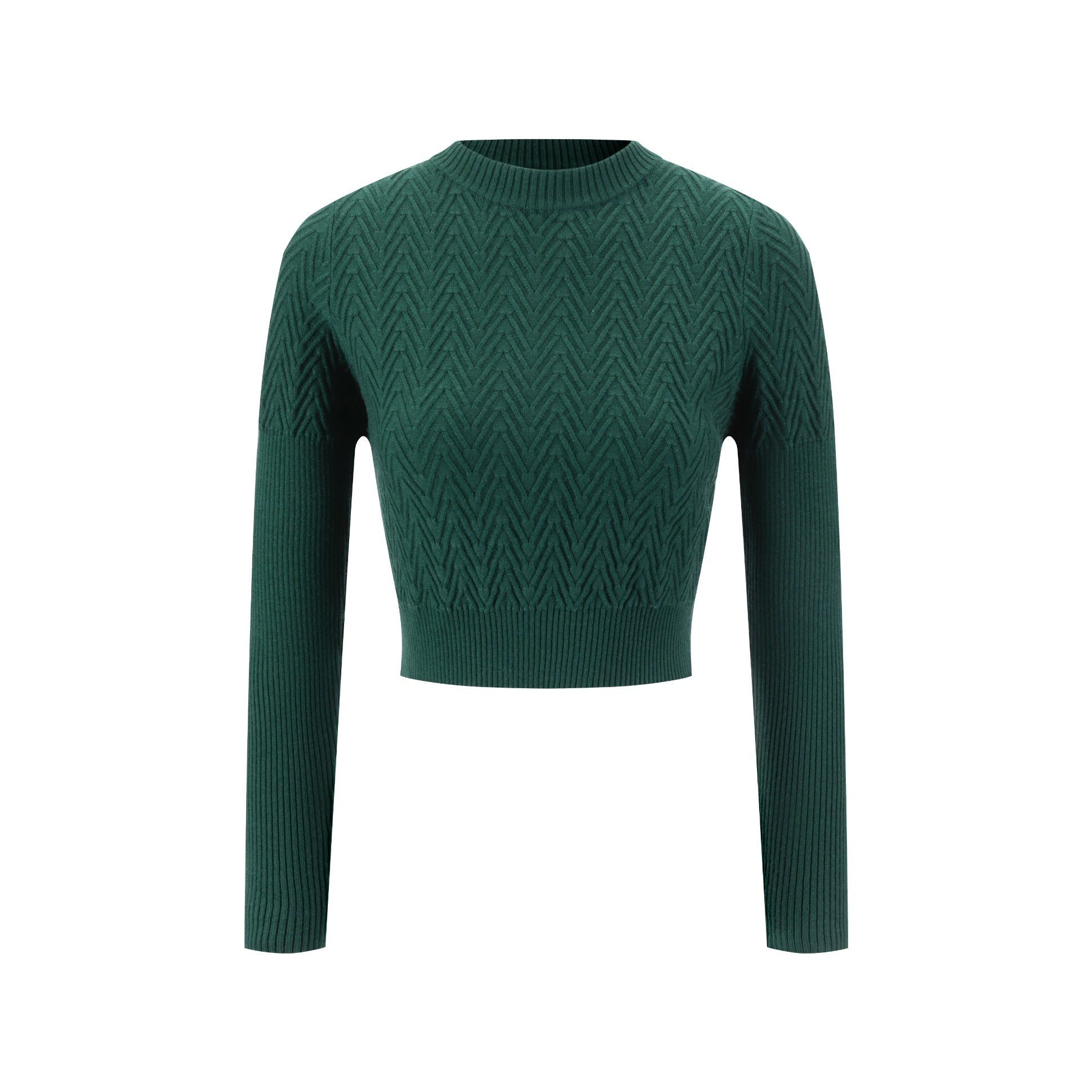 Hunter Green Knit Sweater
