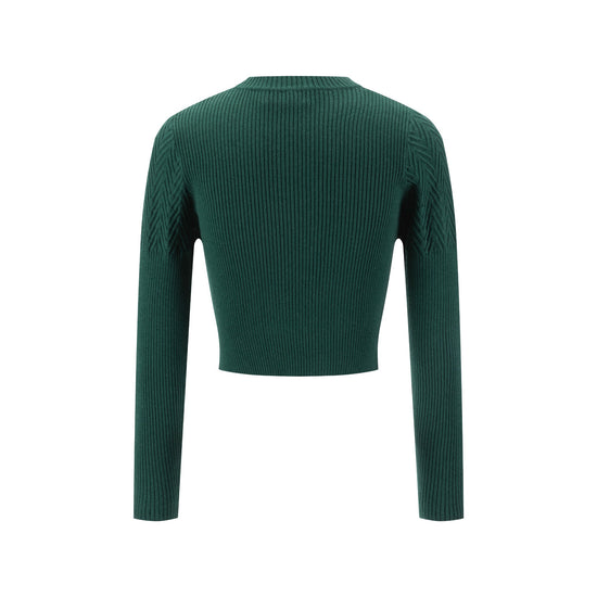 Hunter Green Knit Sweater
