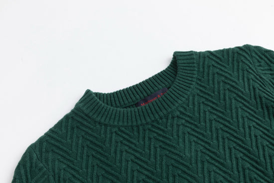 Hunter Green Knit Sweater