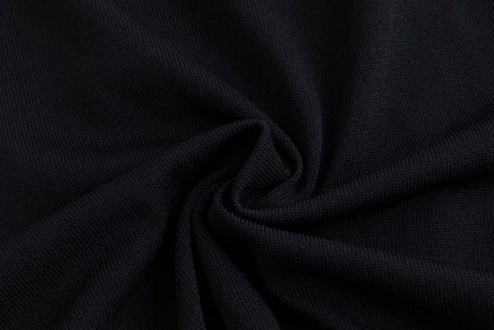 Black And Pink Embroidered Detailed Cardigan