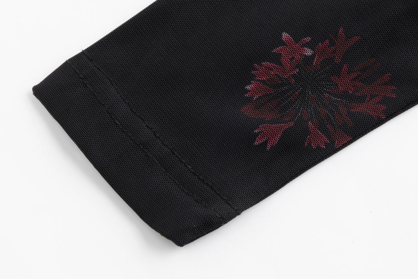 Floral Printed Mesh Pleated Dress