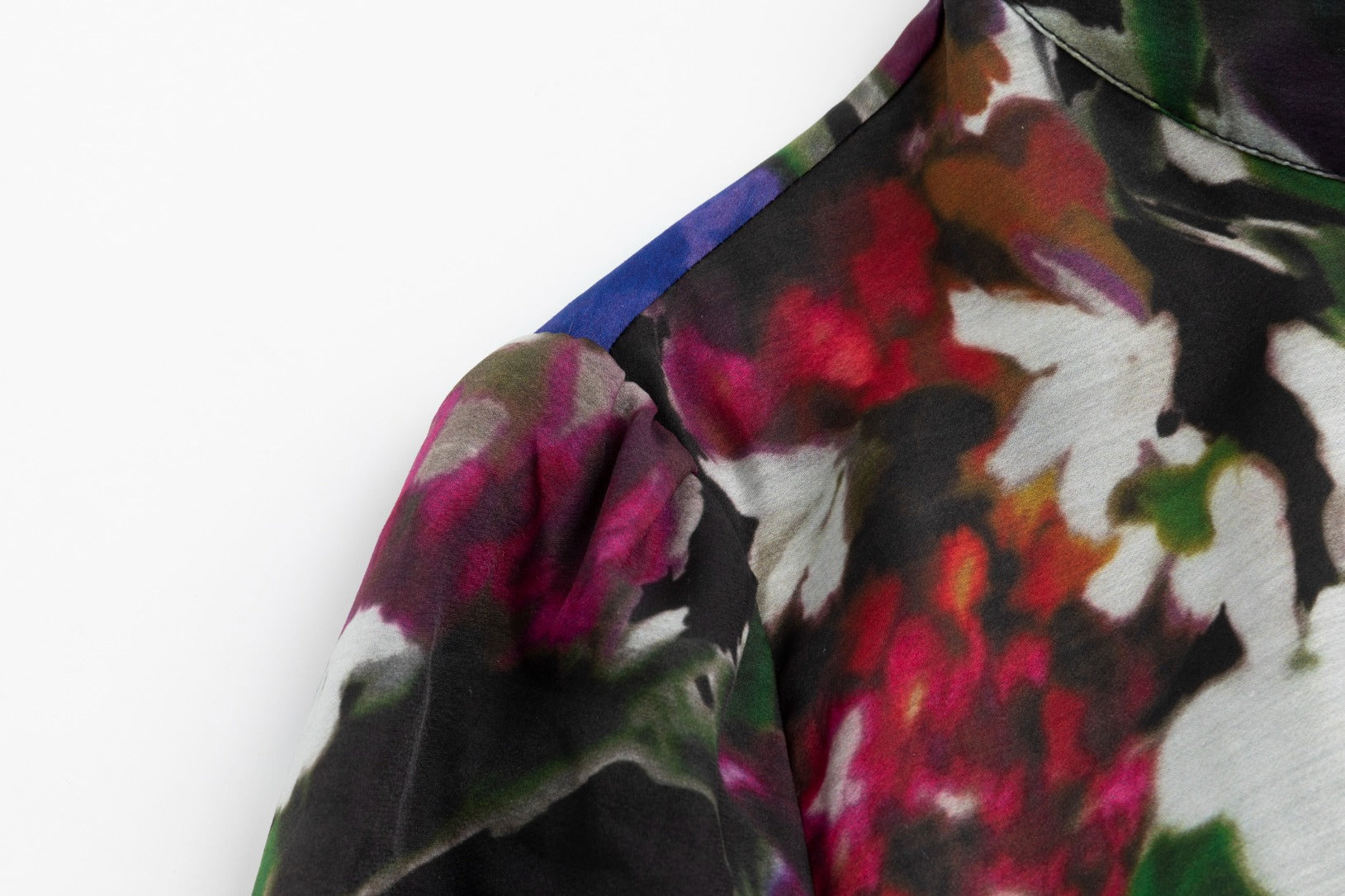 Black Multicolored Floral Dress