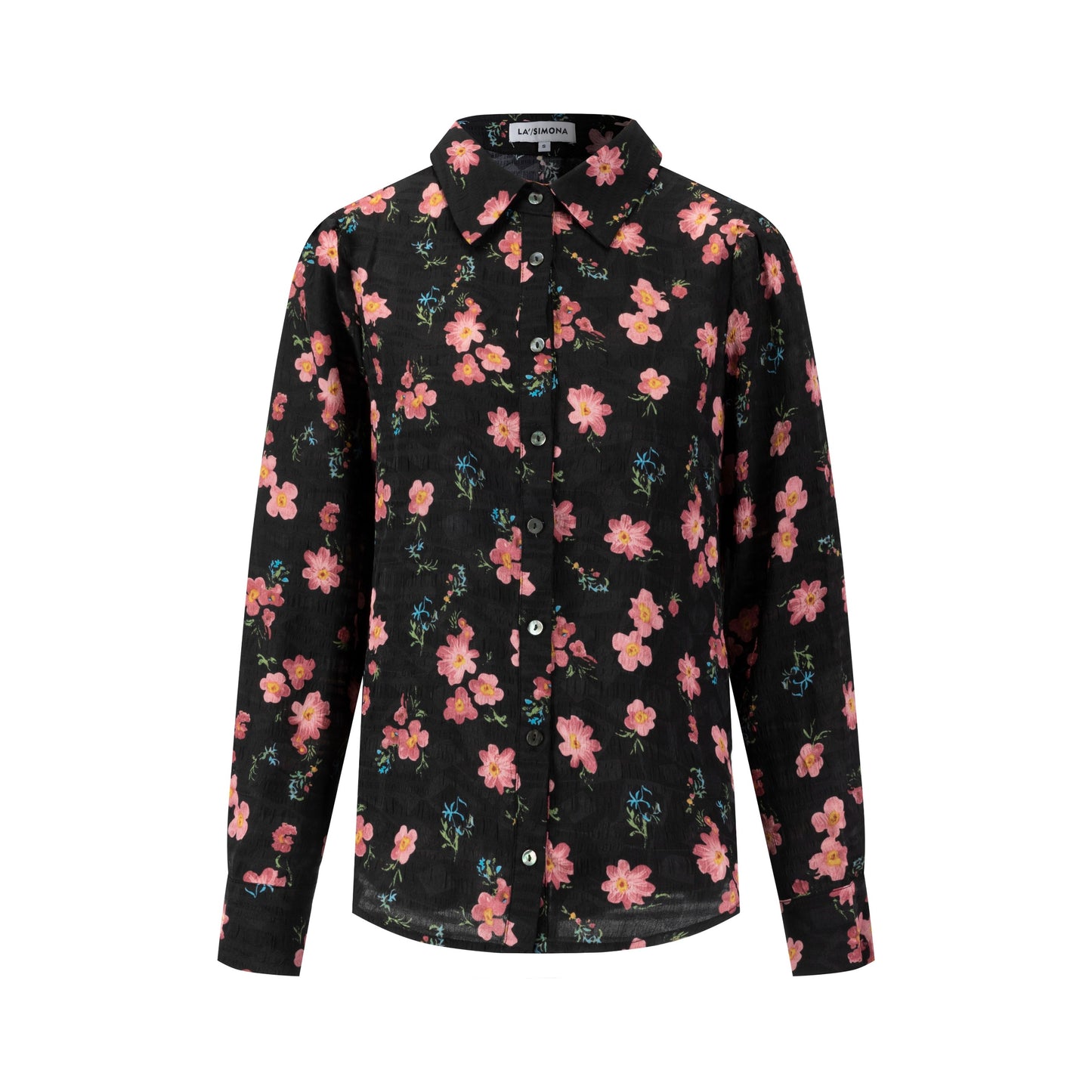 Pink Floral Blouse