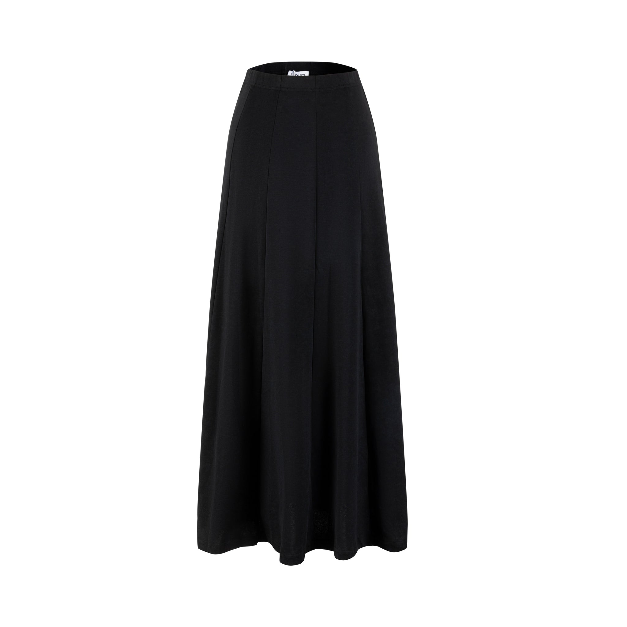 Panelled Skirt - Black Wash
