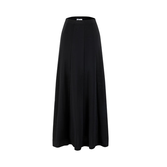 Panelled Skirt - Black Wash