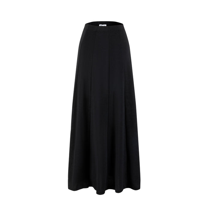 Panelled Skirt - Black Wash