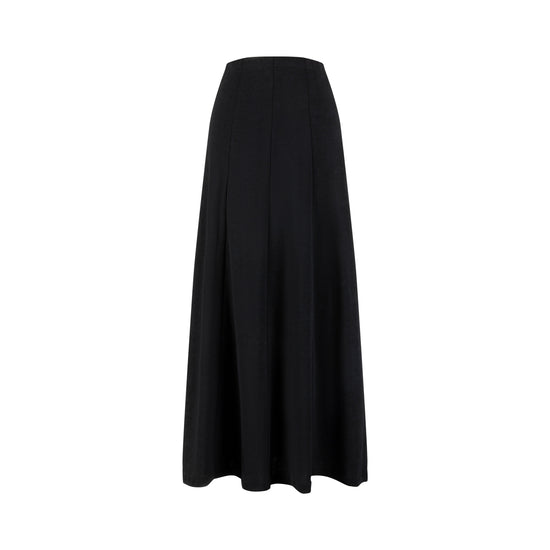 Panelled Skirt - Black Wash