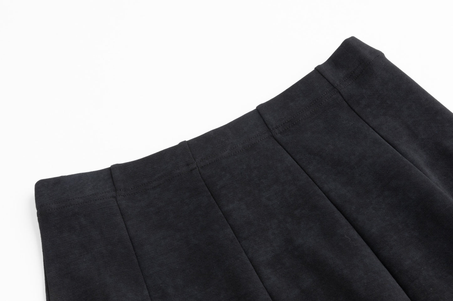 Panelled Skirt - Black Wash