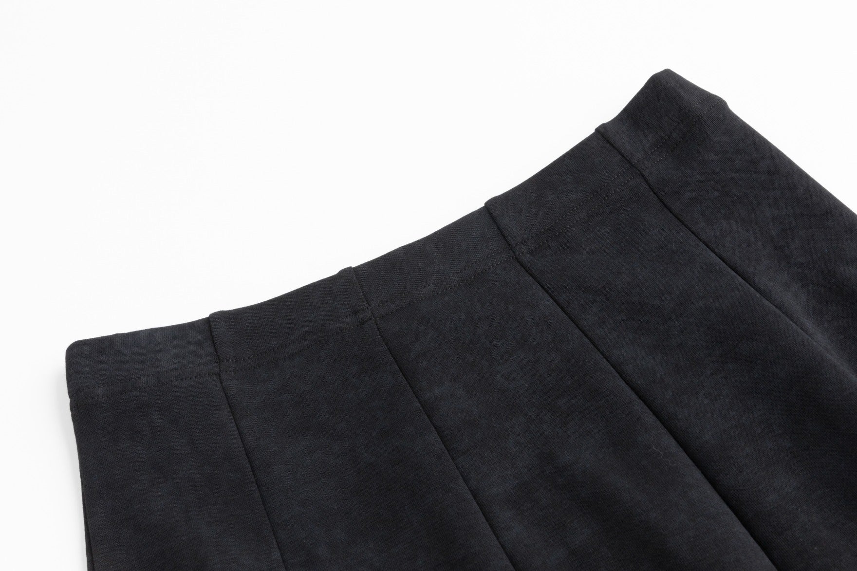 Panelled Skirt - Black Wash