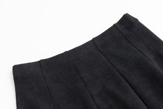 Panelled Skirt - Black Wash