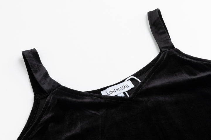 Velvet Jumper - Black