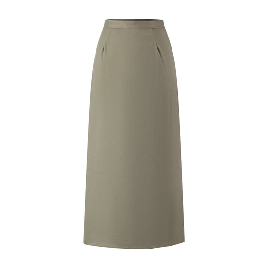 Straight Skirt - Sage Green