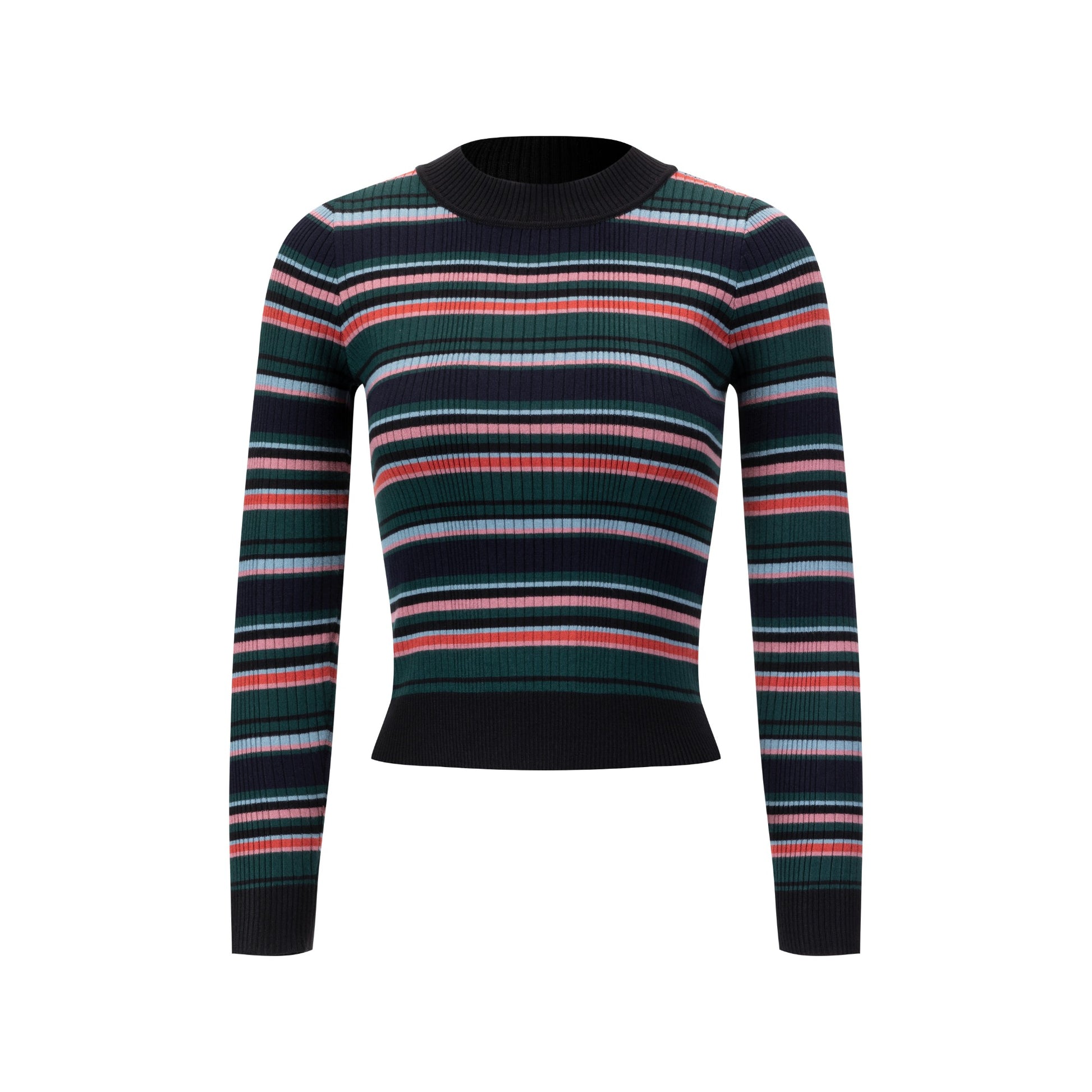 Multicolored Striped Sweater
