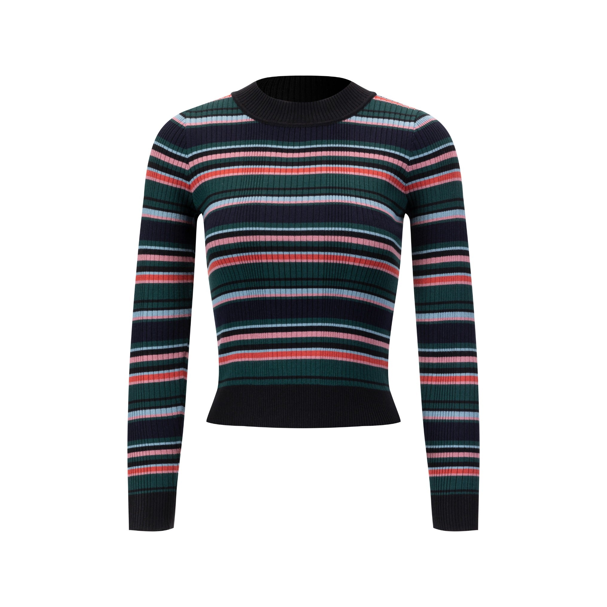Multicolored Striped Sweater