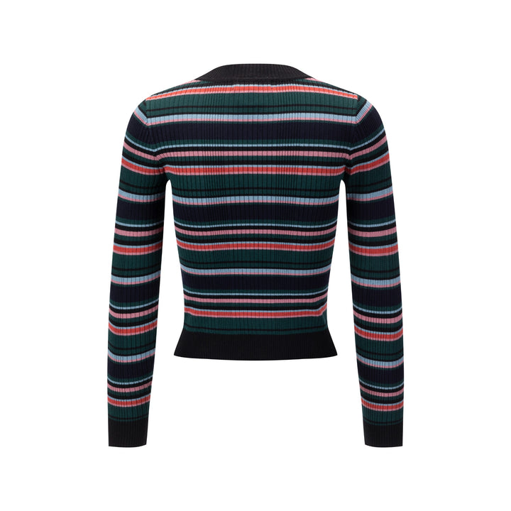 Multicolored Striped Sweater