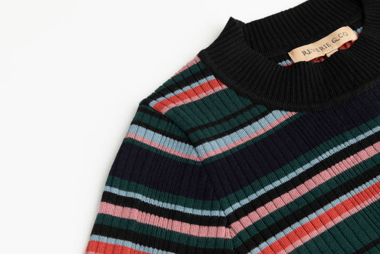 Multicolored Striped Sweater