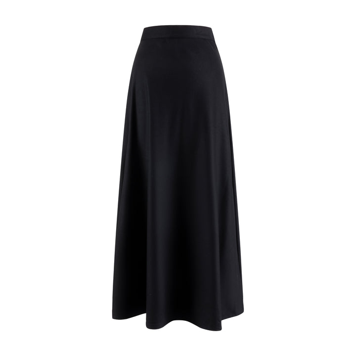 Wool Skirt - Black