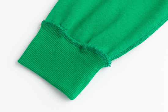 Raw Edged Sweater - Kelly Green