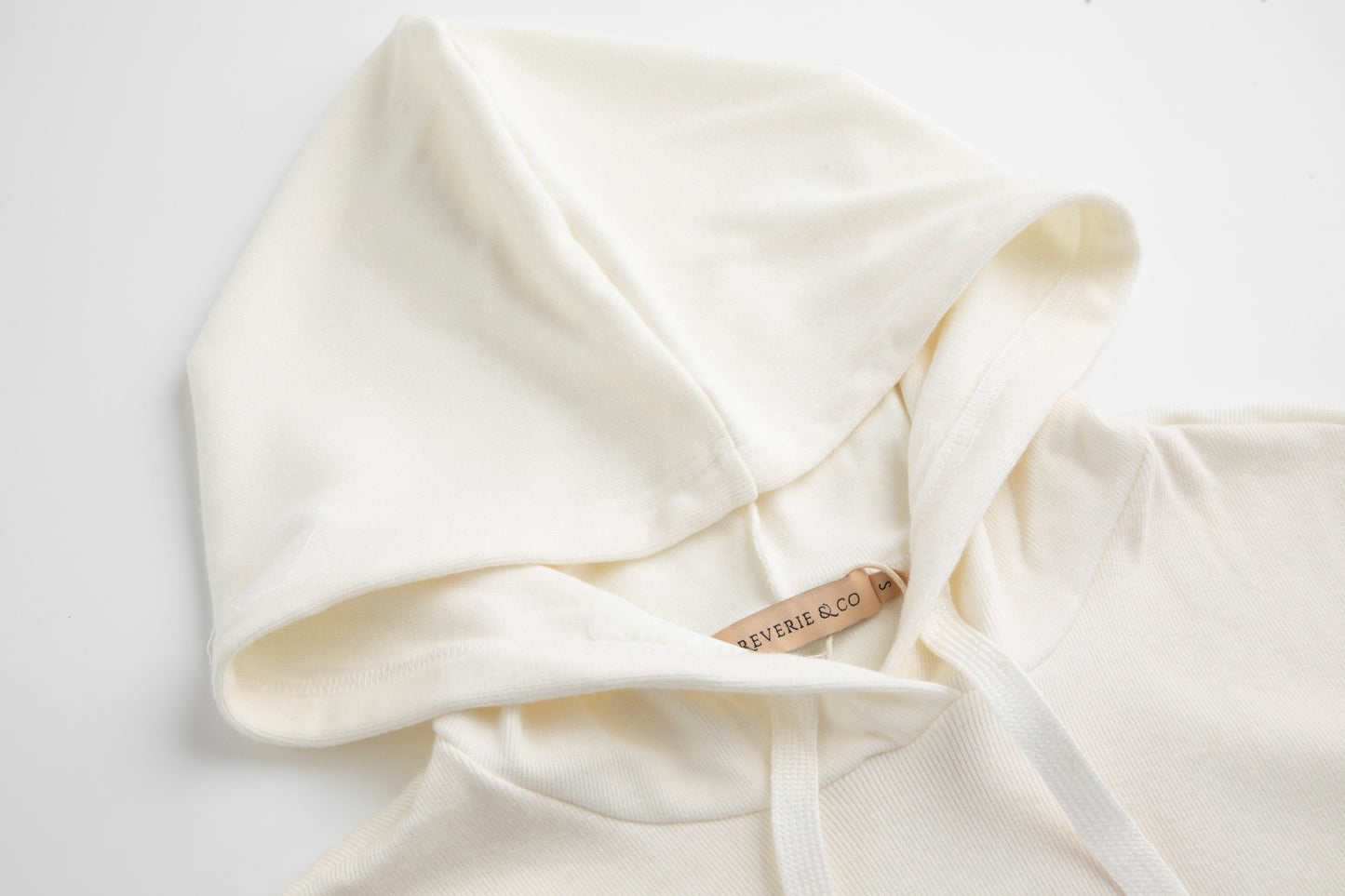 Sweater Hoodie-Cream