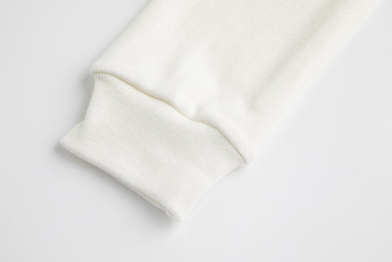 Sweater Hoodie-Cream
