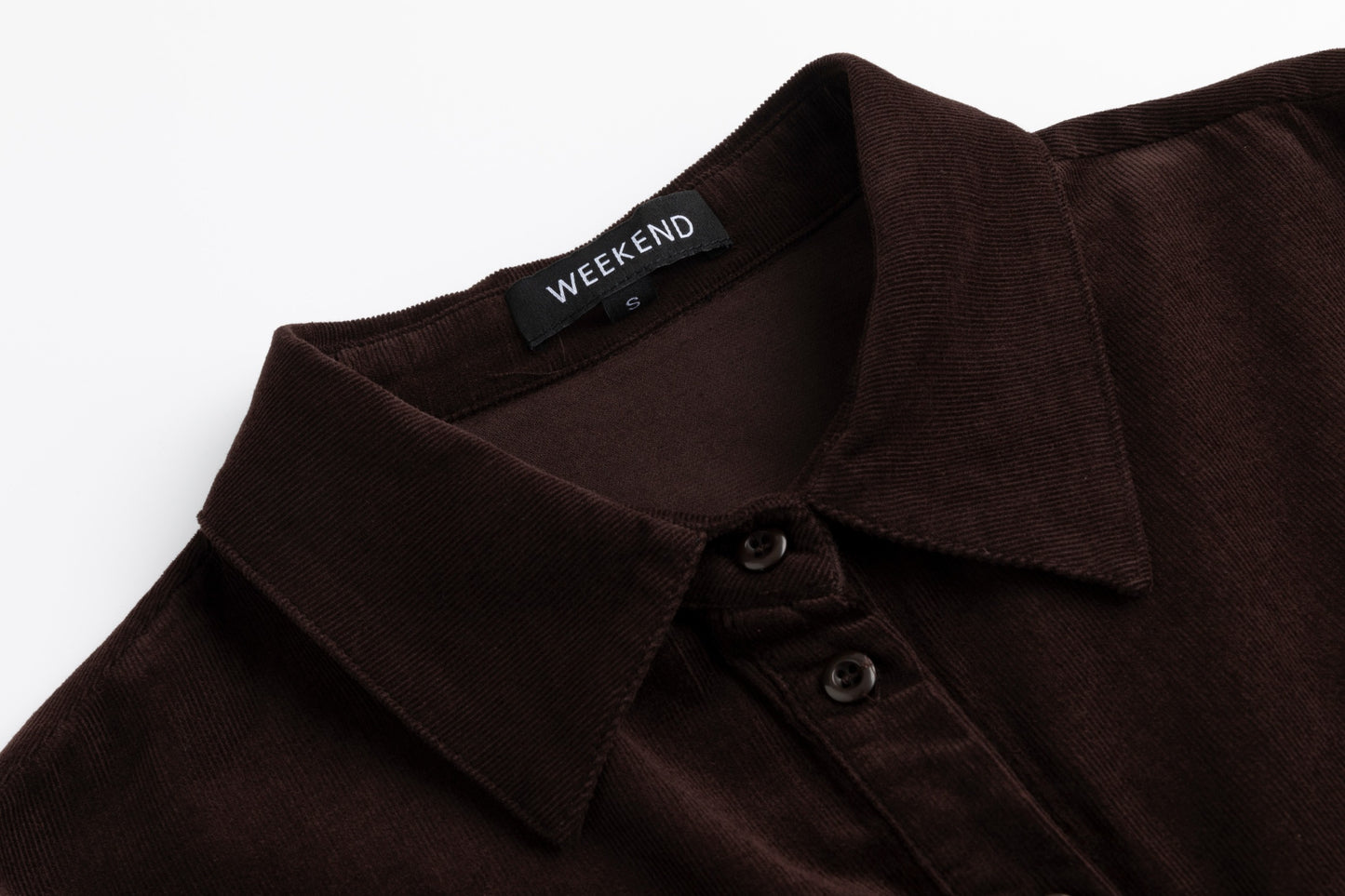 Corduroy Dress - Dark Brown