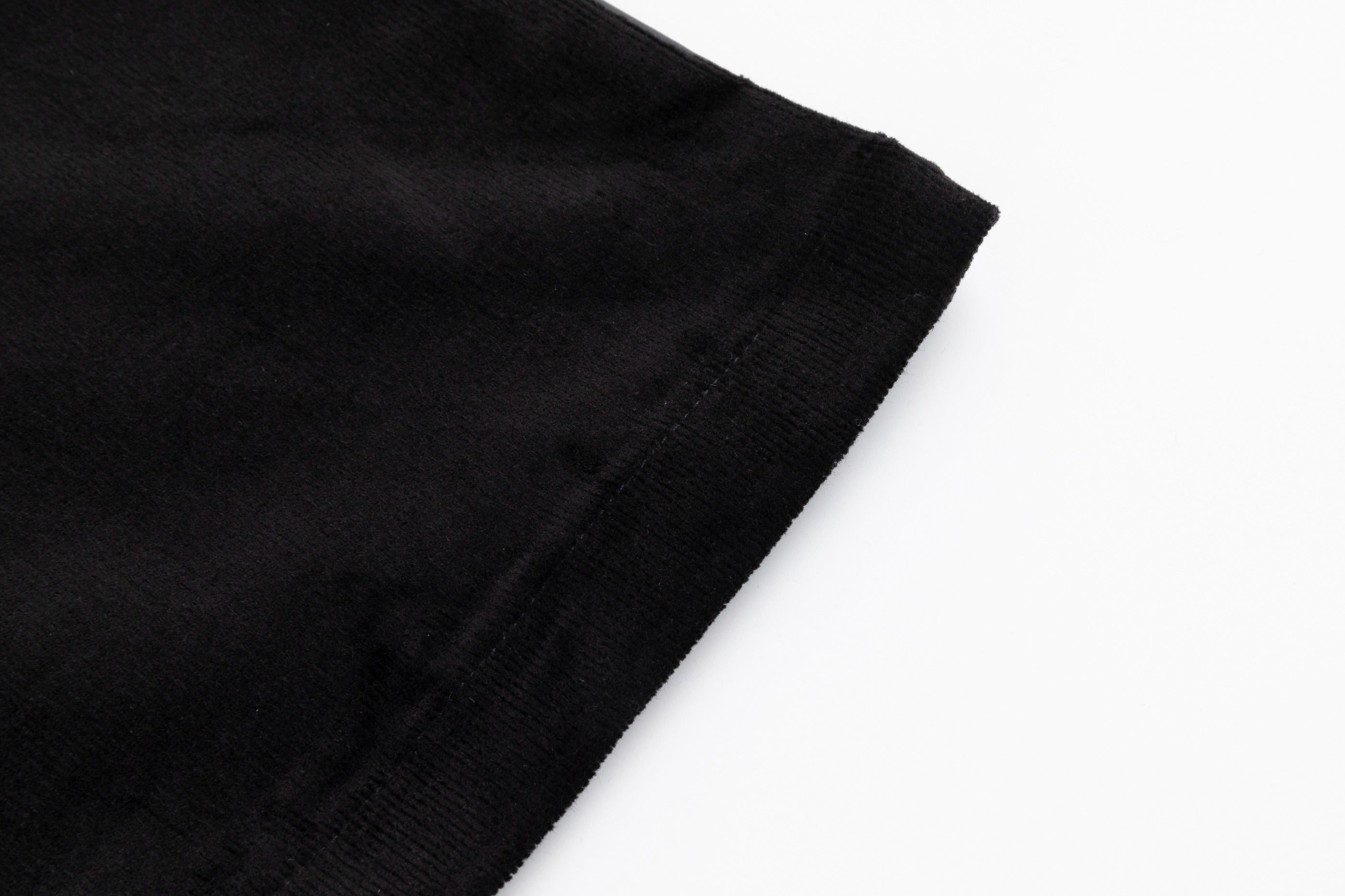 Leather And Suede Patched Skirt