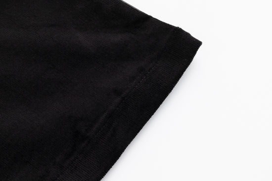 Leather And Suede Patched Skirt