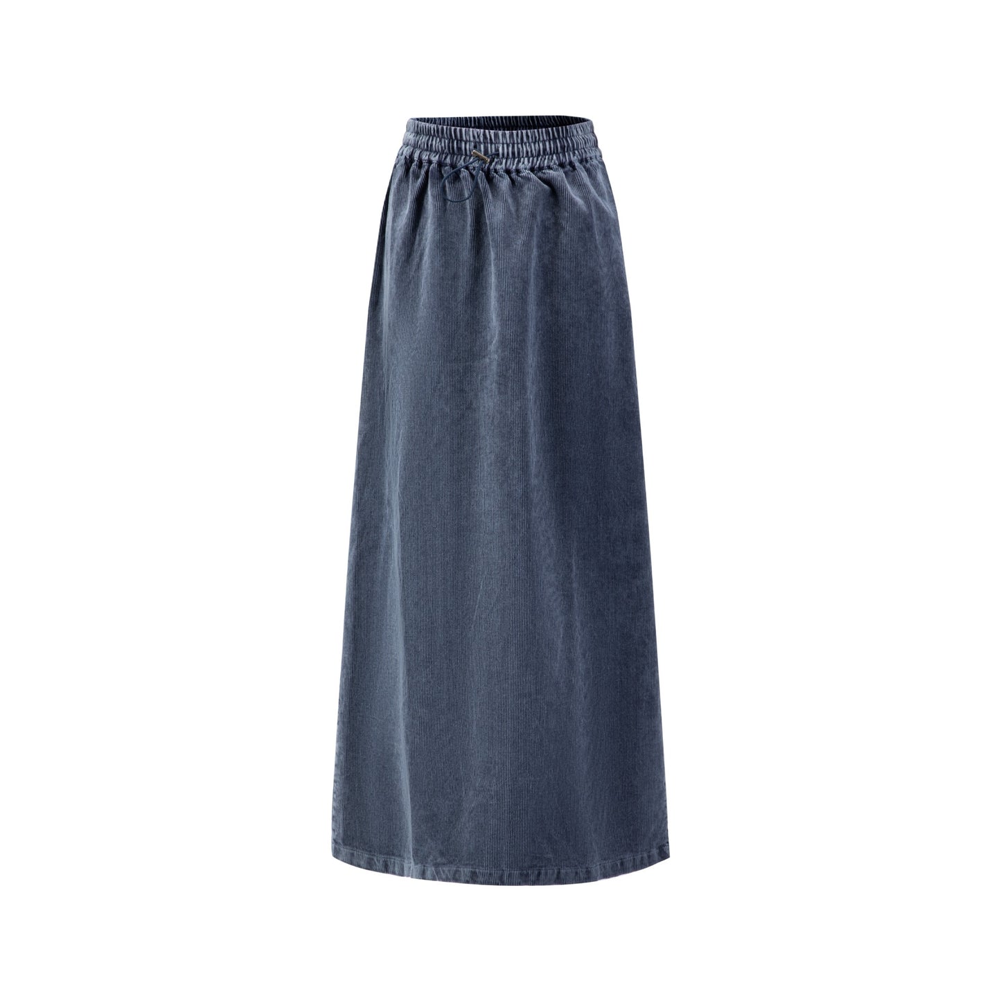 Washed Corduroy Skirt - Blue