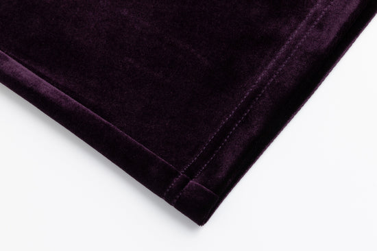 Plum Velvet Skirt