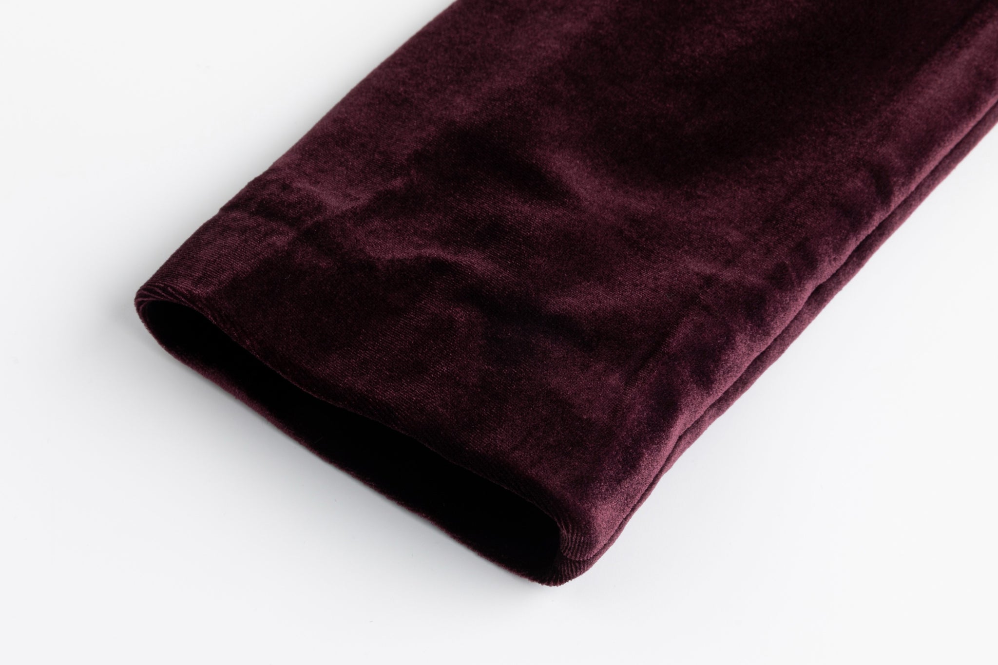 Burgundy Velvet Blazer