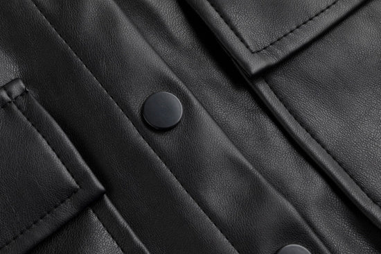 Leather Jacket - Black