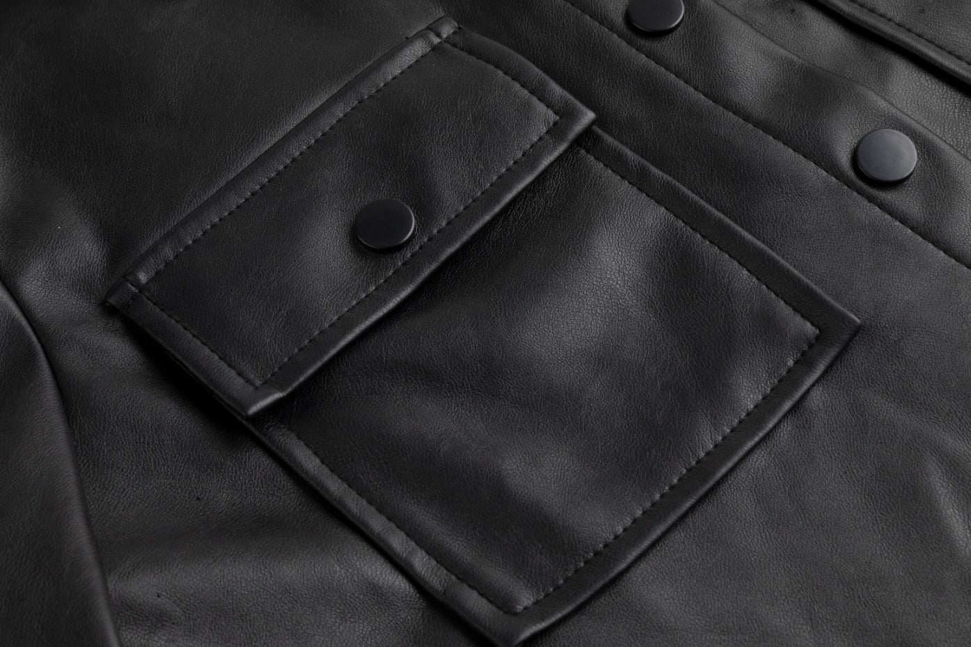 Leather Jacket - Black