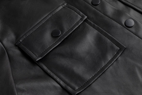 Leather Jacket - Black