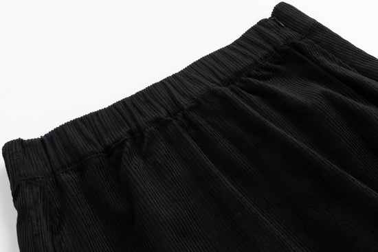 Black Velvet A-Line Skirt