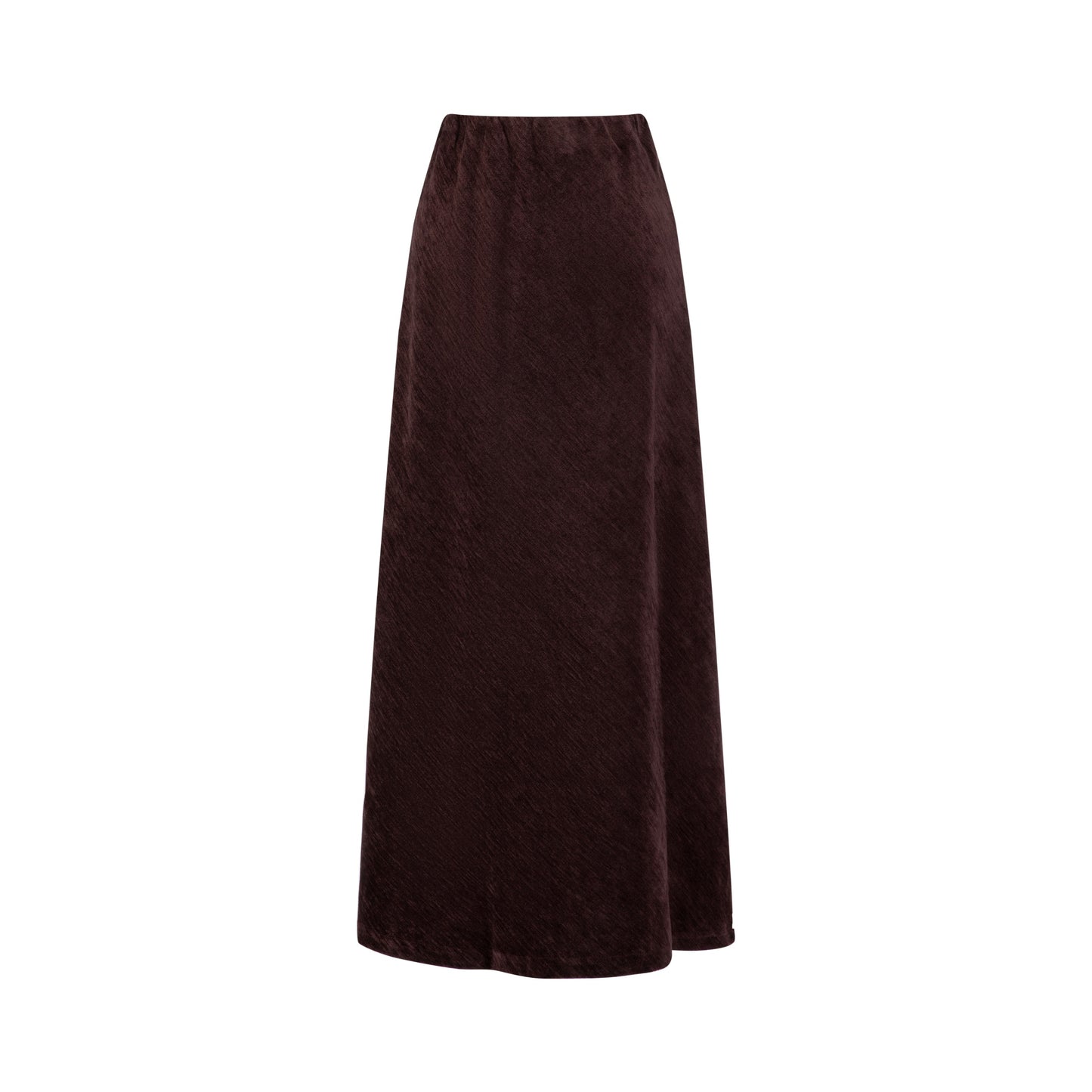 Burgundy Chanel Slip Skirt