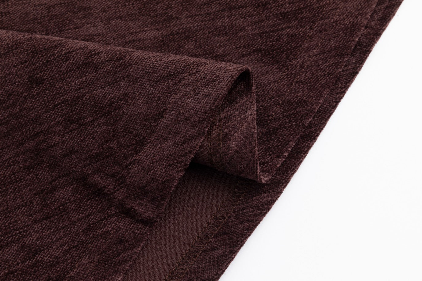 Burgundy Chanel Slip Skirt