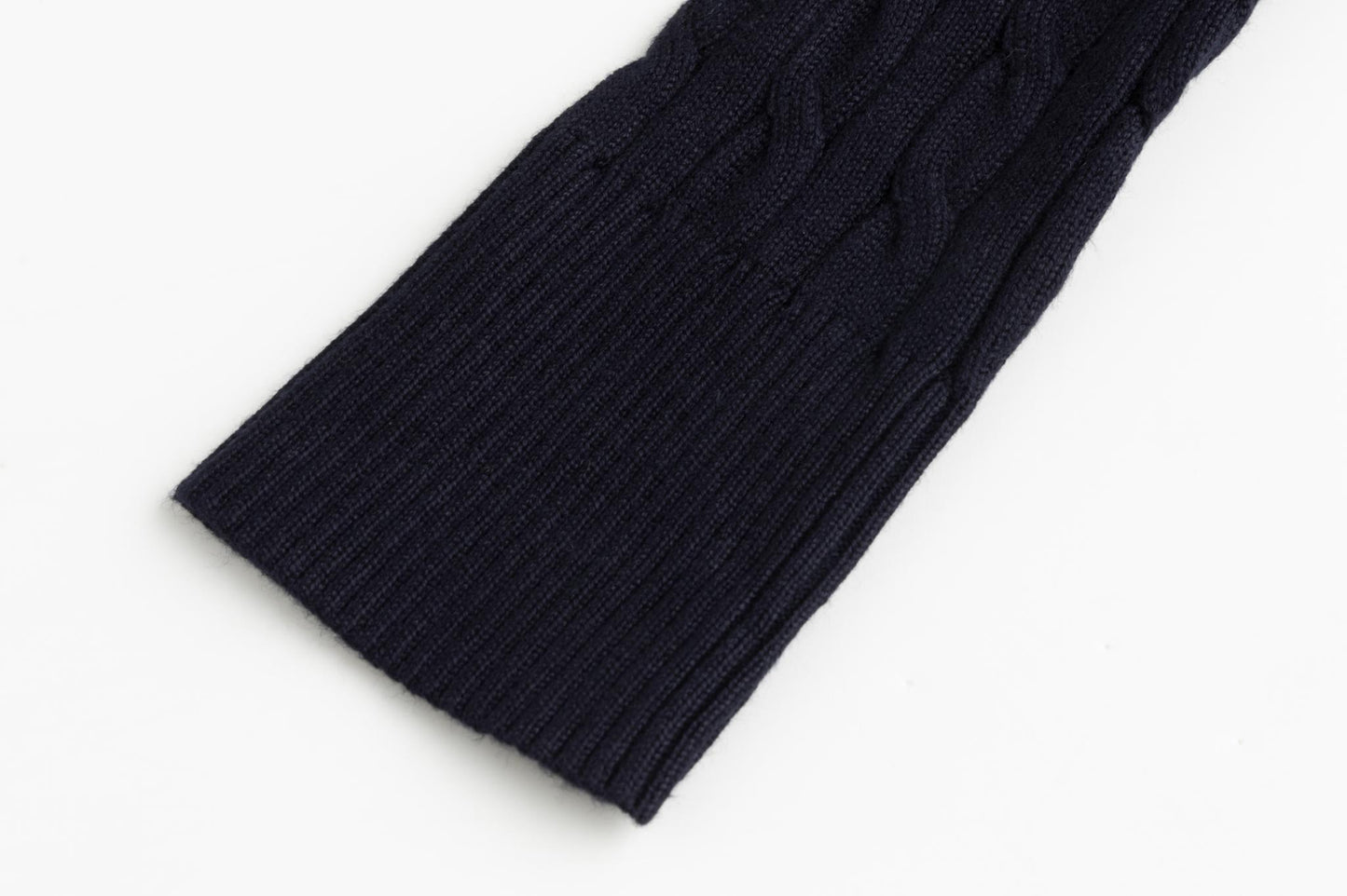 Cable Knit Cardigan - Blue