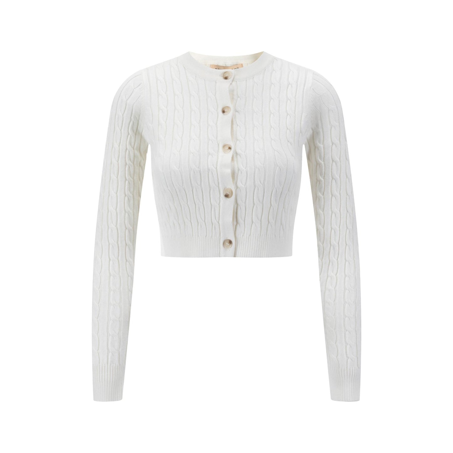 Cable Knit Cardigan - Ivory