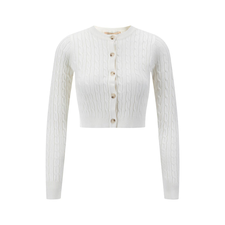 Cable Knit Cardigan - Ivory