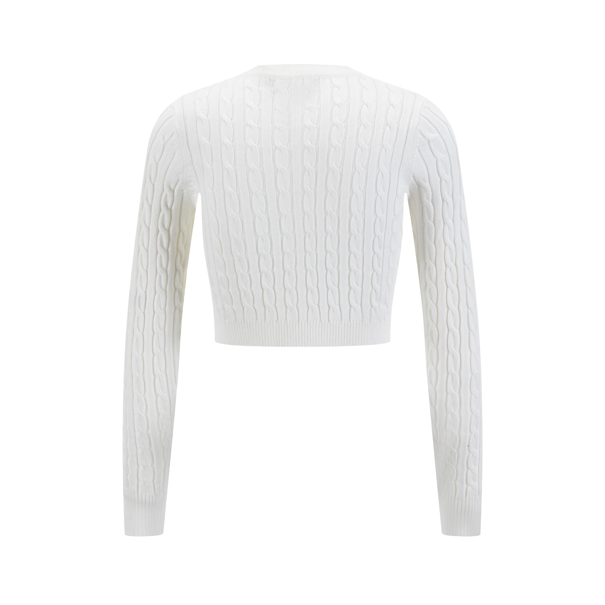 Cable Knit Cardigan - Ivory