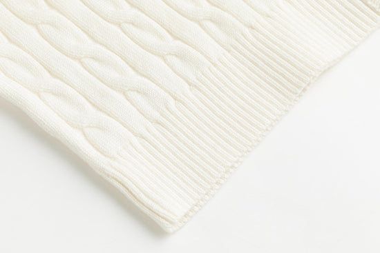 Cable Knit Cardigan - Ivory