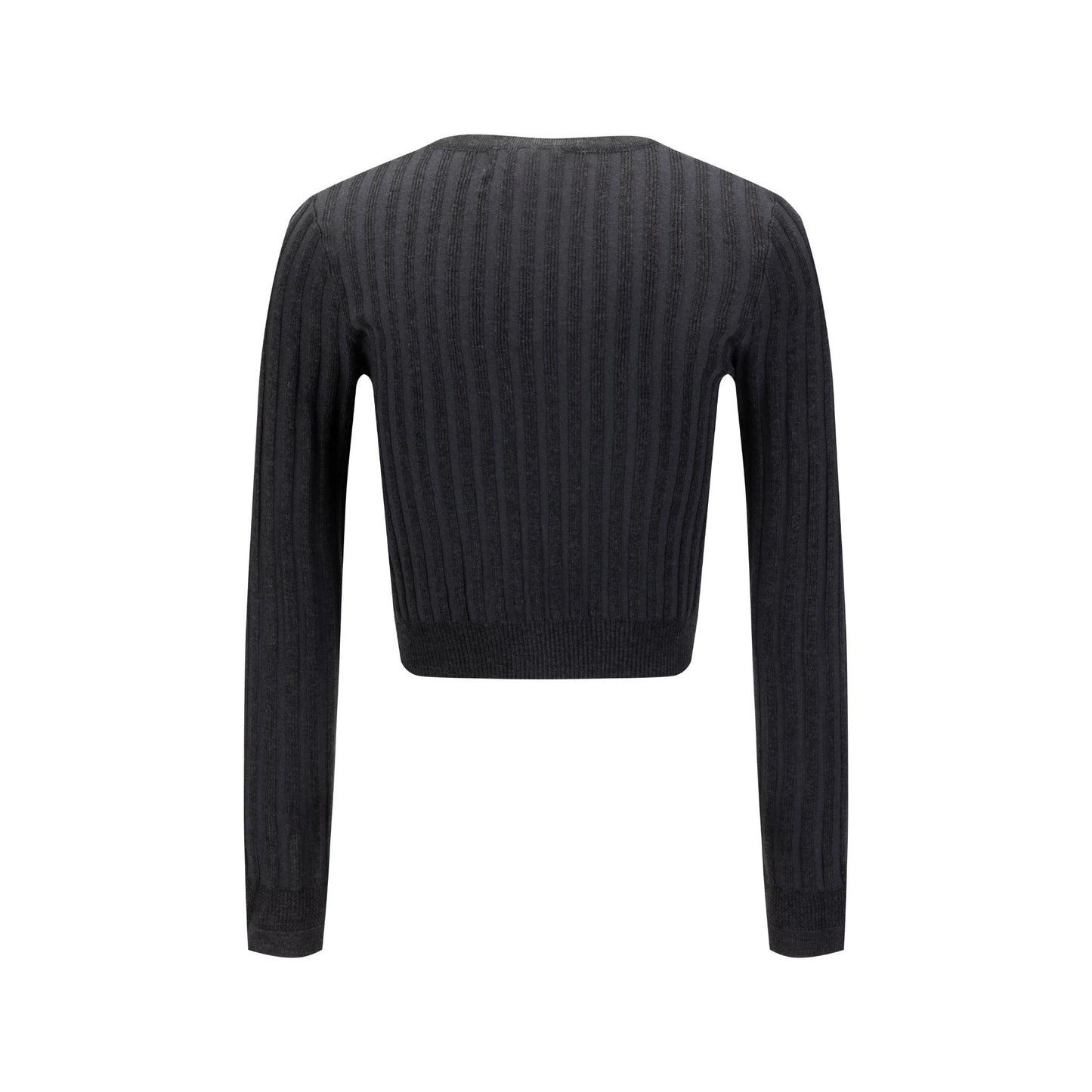 Ribbed Shrug - Gray