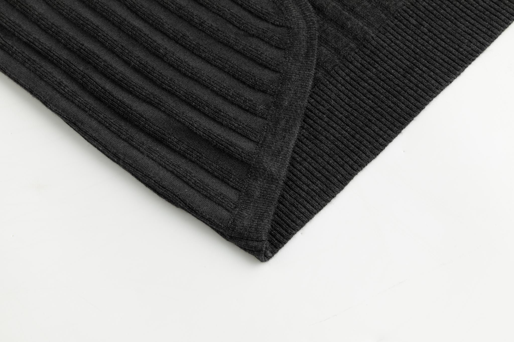 Ribbed Shrug - Gray