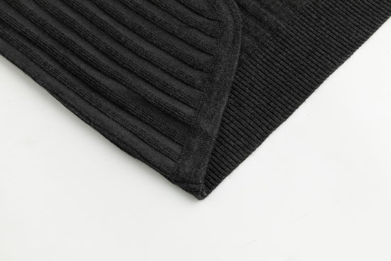 Ribbed Shrug - Gray