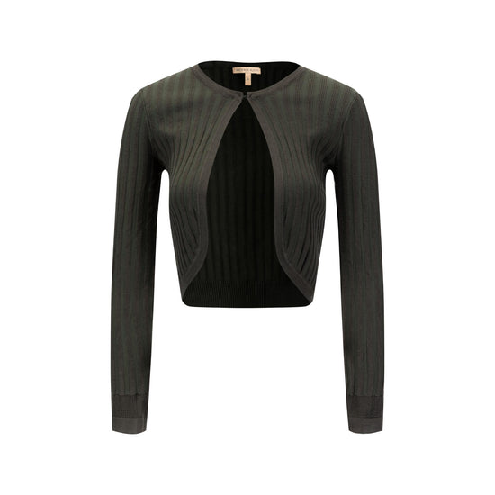 Ribbed Shrug - Green